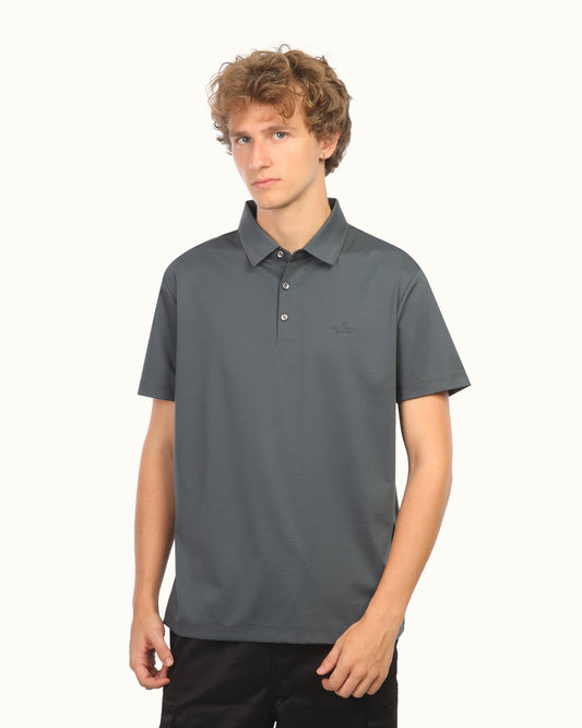 Men’s Polo T-Shirt – Premium Casual Half Sleeve Polo with Contrast Collar