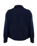 Men's Classic Long Sleeves Button Down Jacket with Front Pockets