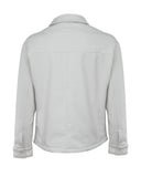 Men's Classic Long Sleeves Button Down Jacket with Front Pockets