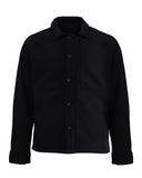 Men's Classic Long Sleeves Button Down Jacket with Front Pockets