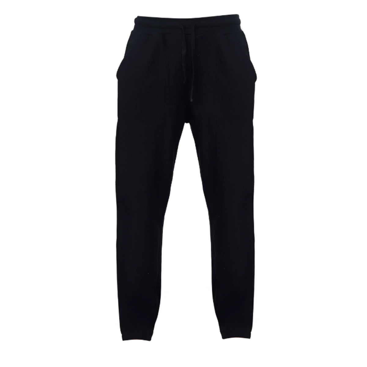 Men's Elastic Waist Sweatpants with Side Pockets and Drawstring Casual Comfort