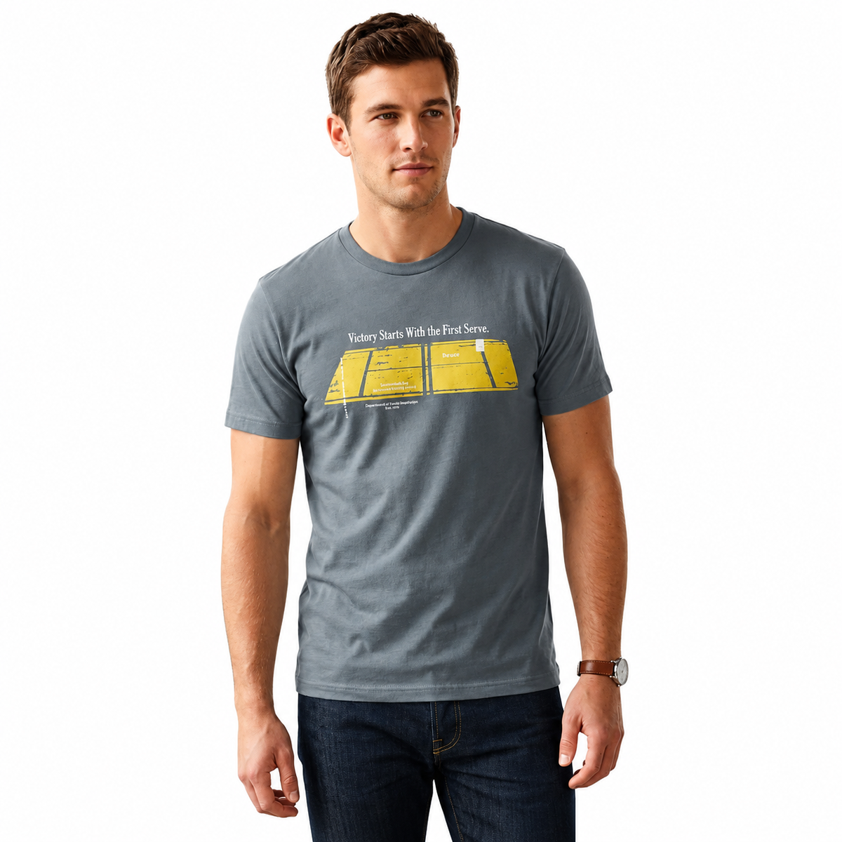 Men’s Graphic T-Shirt – Casual Oversized Cotton Tee