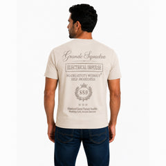 Men's Cotton Graphic Crewneck T-Shirt – Grande Squadra Print