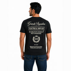 Men's Cotton Graphic Crewneck T-Shirt – Grande Squadra Print