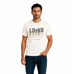 Men's Mint Graphic Print T-Shirt