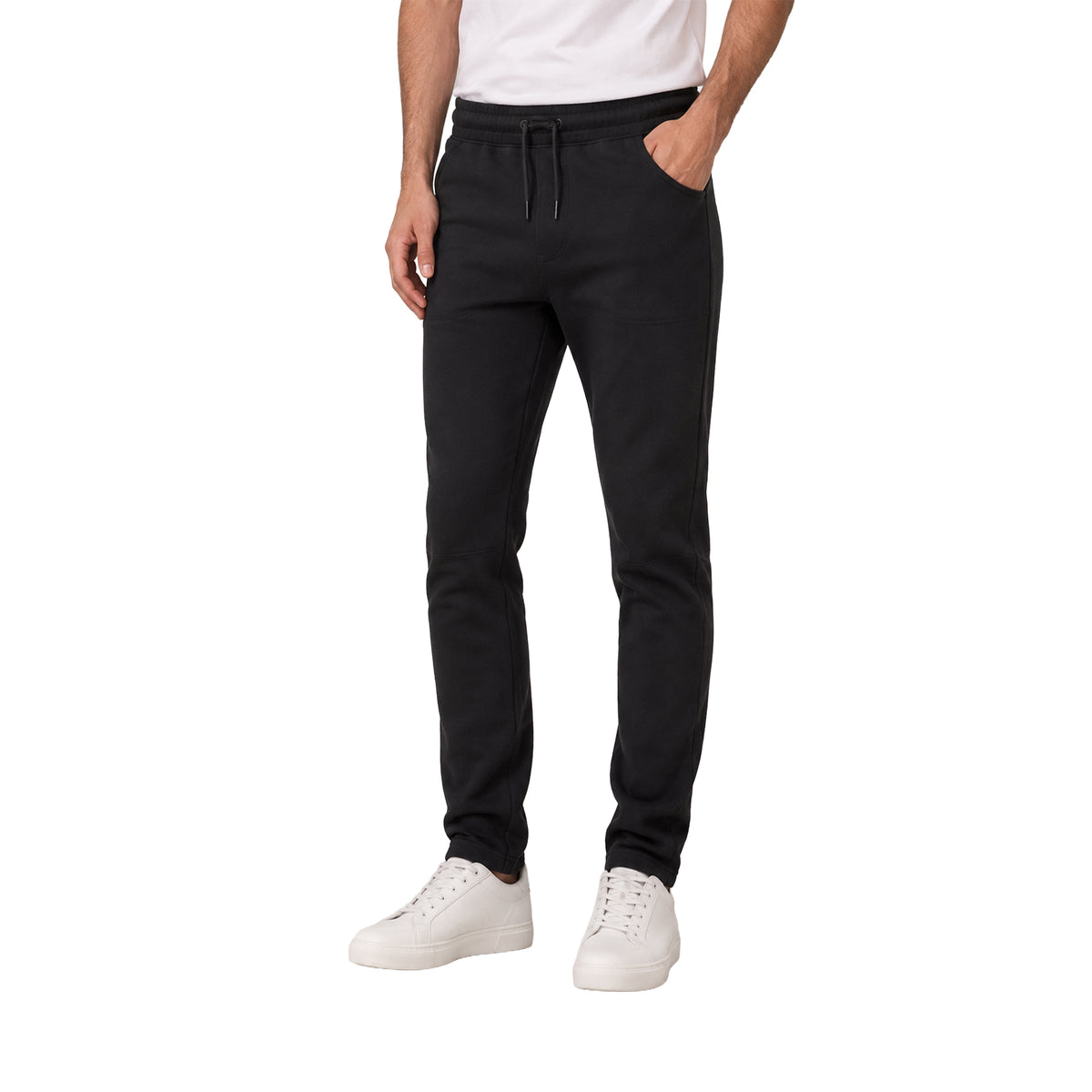Men's Cotton Jogger Sweatpants – Regular Fit with Drawstring Waist
