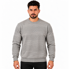 Men’s Knit Sweater Casual Crewneck Pullover for Everyday Wear