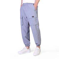 Men’s Cargo Jogger Pants – Casual Tapered Fit with Elastic Waist