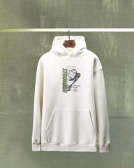 Men’s Printed Hooded Sweatshirt – Cotton Hoodie with Front Pocket