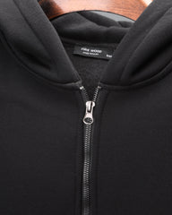 Men’s Solid Zip-Up Hoodie – Soft Cotton Blend, Regular Fit Casual Hooded Jacket