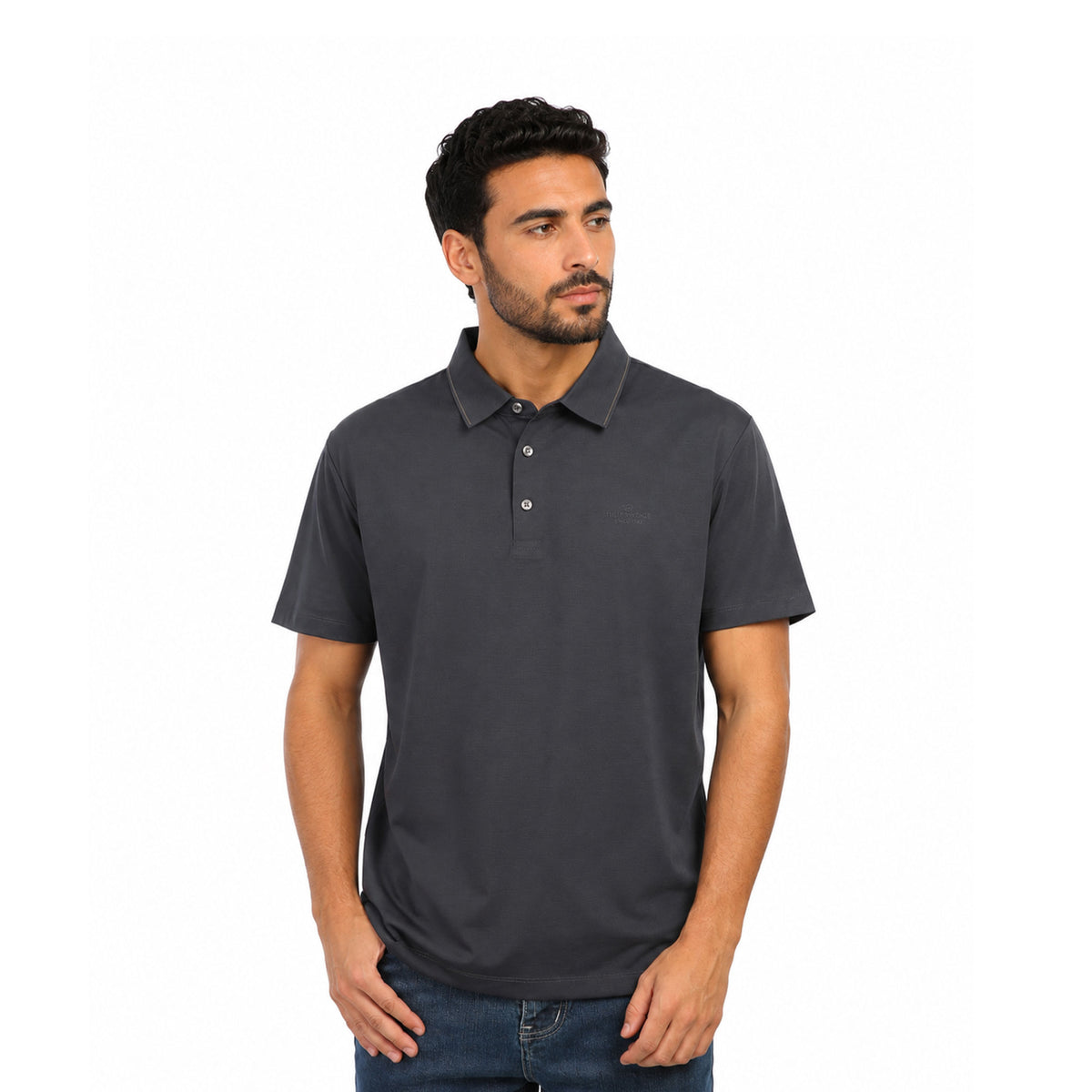 Men’s Polo T-Shirt – Premium Casual Half Sleeve Polo with Contrast Collar