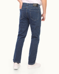 Men’s Straight Fit Jeans – Classic Casual Denim Pants