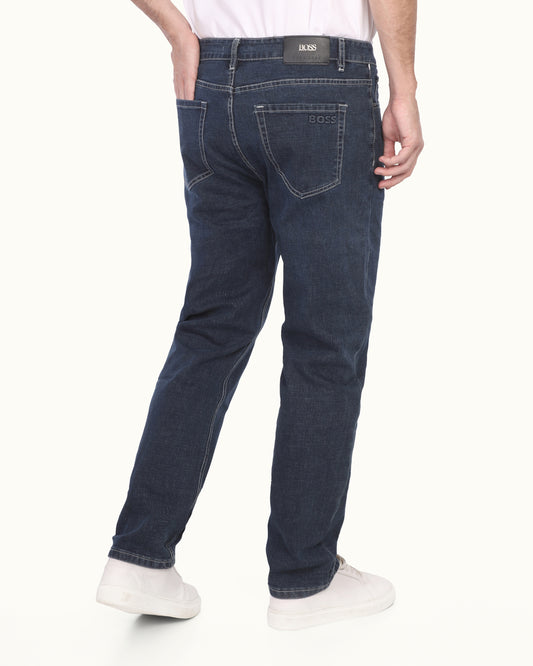 Men’s Straight Fit Jeans – Classic Casual Denim Pants