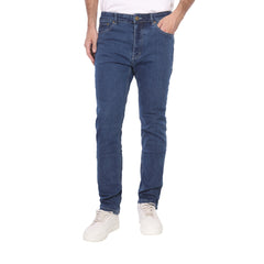 Men S Slim Fit Jeans Stretch Denim Classic Casual Style