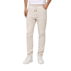 Men's Cotton Jogger Sweatpants – Regular Fit with Drawstring Waist