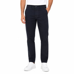 Men's Slim Fit Chino Pants – Stretch Cotton Twill Casual Trousers with Side Pockets