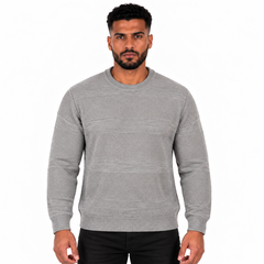 Men’s Knit Sweater Casual Crewneck Pullover for Everyday Wear
