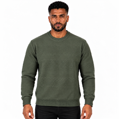 Men’s Knit Sweater Casual Crewneck Pullover for Everyday Wear