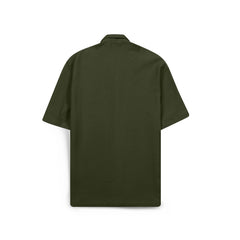Men’s Textured Short Sleeve Button-Up Shirt – Casual Summer Over shirt
