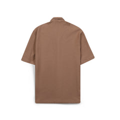 Men’s Textured Short Sleeve Button-Up Shirt – Casual Summer Over shirt