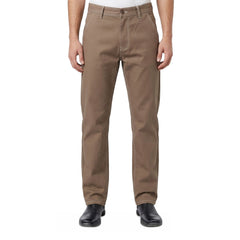 Men's Slim Fit Chino Pants – Stretch Cotton Twill Casual Trousers with Side Pockets