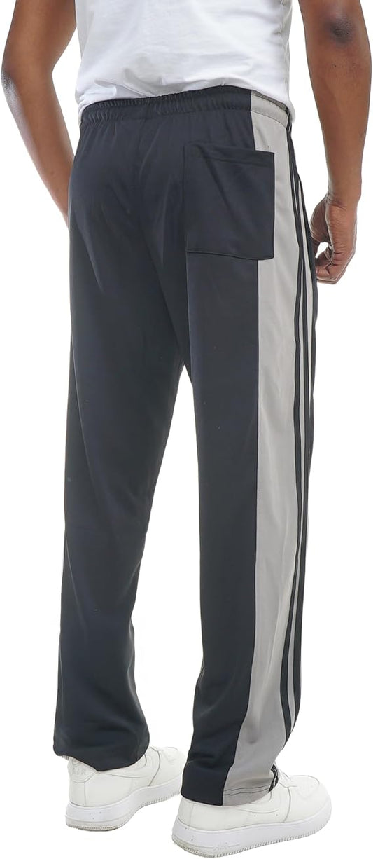 Men's Side Stripe Drawstring Waist Casual Sweatpants