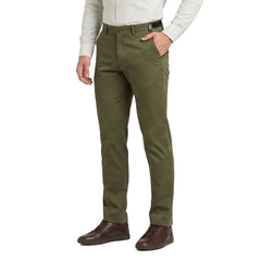 Men's Slim Fit Chino Pants – Stretch Cotton Twill Casual Trousers with Side Pockets