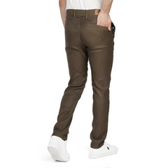 Men's Slim Fit Chino Pants – Stretch Cotton Twill Casual Trousers with Side Pockets