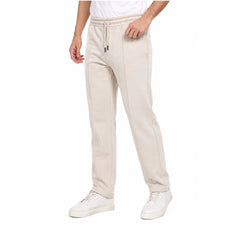 Men's Cotton Jogger Sweatpants – Regular Fit with Drawstring Waist