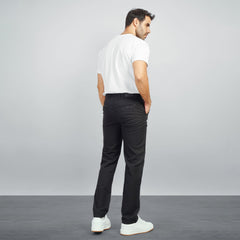 Men's Slim Fit Chino Pants – Stretch Cotton Twill Casual Trousers with Side Pockets