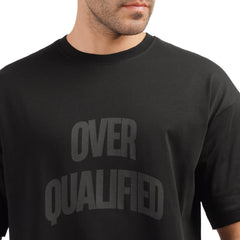 Men’s “Over Qualified” Graphic Print T-Shirt