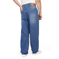 Men's Wide Leg Jeans – Relaxed Fit Denim Pants with Classic 5-Pocket
