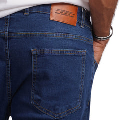 Men's Regular Fit Denim Jeans – Classic Straight Leg Casual Pants