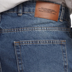 Men's Wide Leg Jeans – Relaxed Fit Denim Pants with Classic 5-Pocket