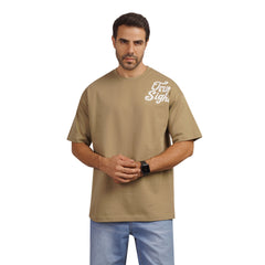 Men's Graphic Cotton T-Shirt – "True Sight" Print | Regular Fit