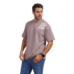 Men's Graphic Cotton T-Shirt – "True Sight" Print | Regular Fit