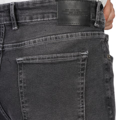 Men’s Straight Fit Jeans – Washed Casual Denim Pants