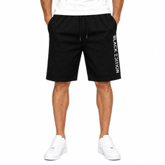 Men's Casual Mesh Sweat Shorts – Athletic Gym Shorts with Drawstring & Pockets