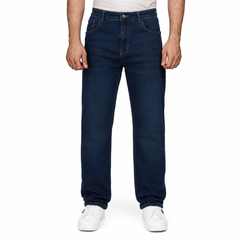 Men's Slim Fit Denim Jeans – Classic Straight Leg Casual Pants