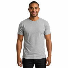 Men’s Classic Round Neck T-Shirt Short Sleeve Soft Cotton