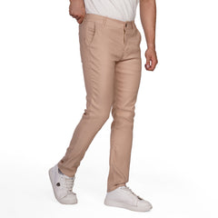 Men's Slim Fit Chino Pants – Stretch Cotton Twill Casual Trousers with Side Pockets