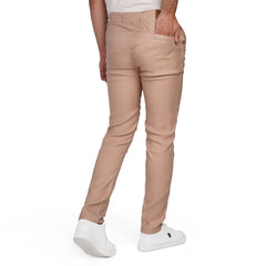 Men's Slim Fit Chino Pants – Stretch Cotton Twill Casual Trousers with Side Pockets