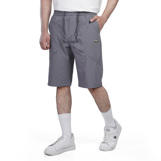 Men’s Lightweight Drawstring Cargo Shorts – Relaxed Fit