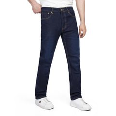 Men’s Denim Jeans – Slim Straight Fit Casual Stretch Pants
