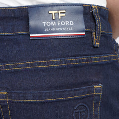 Men’s Denim Jeans – Slim Straight Fit Casual Stretch Pants