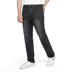 Men’s Denim Jeans – Slim Straight Fit Casual Stretch Pants