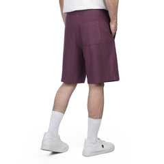 Men’s Ribbed Drawstring Shorts – Relaxed Fit