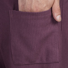 Men’s Ribbed Drawstring Shorts – Relaxed Fit