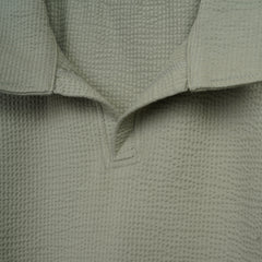 Men’s Textured Polo Shirt – Relaxed Fit Short Sleeve Polo