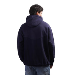 Men’s Plain Hoodie – Soft Cotton Blend Sweatshirt with Kangaroo Pocket, Casual Regular Fit